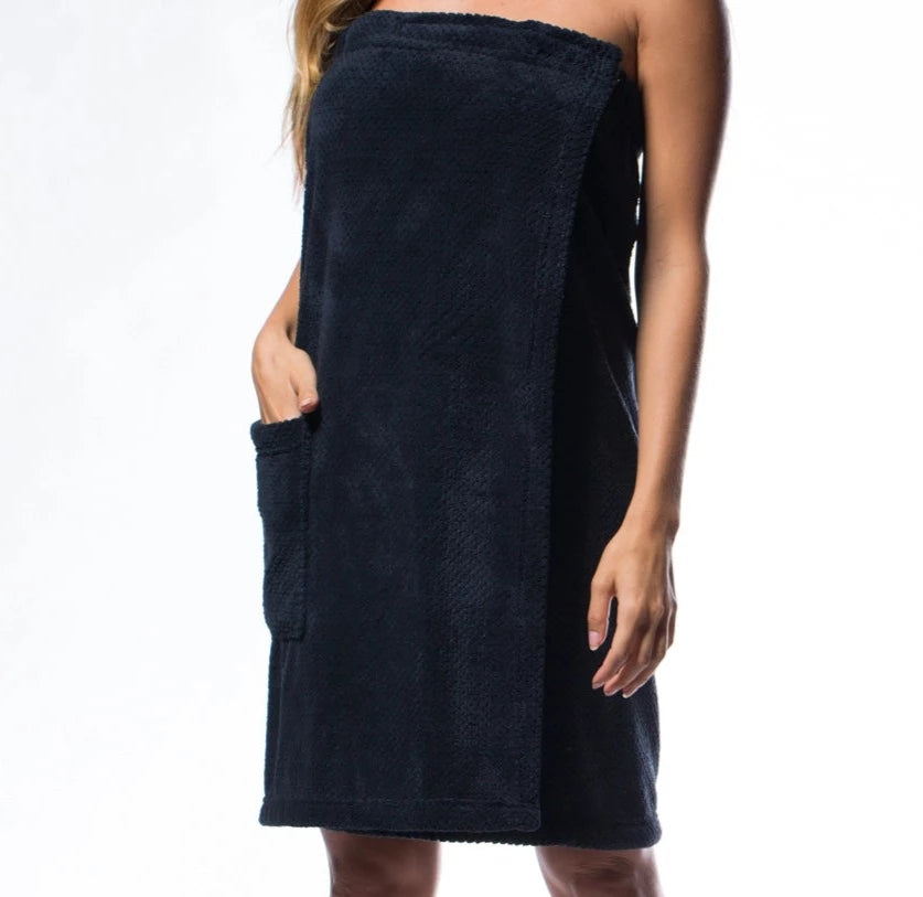waffle weave Plush Spa Bath Wrap