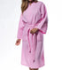 Waffle Kimono Long Robe Square Pattern
