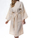 Waffle Kimono Long Robe Square Pattern