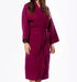Waffle Kimono Long Robe Square Pattern