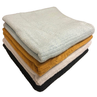 Wholesale 30" x 54" Premium Ribbed Bath Towel (36 pcs)