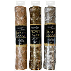 Wholesale Metallic ripples PVC Bath Mat