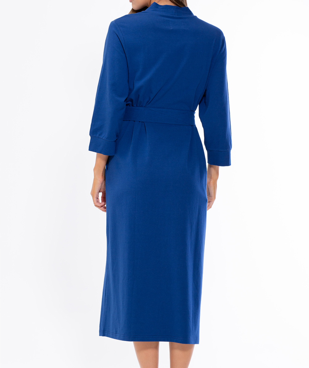 Cotton Knit Kimono Robe