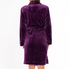 Super Soft Lightweight Plush Shawl Short Women's Robe