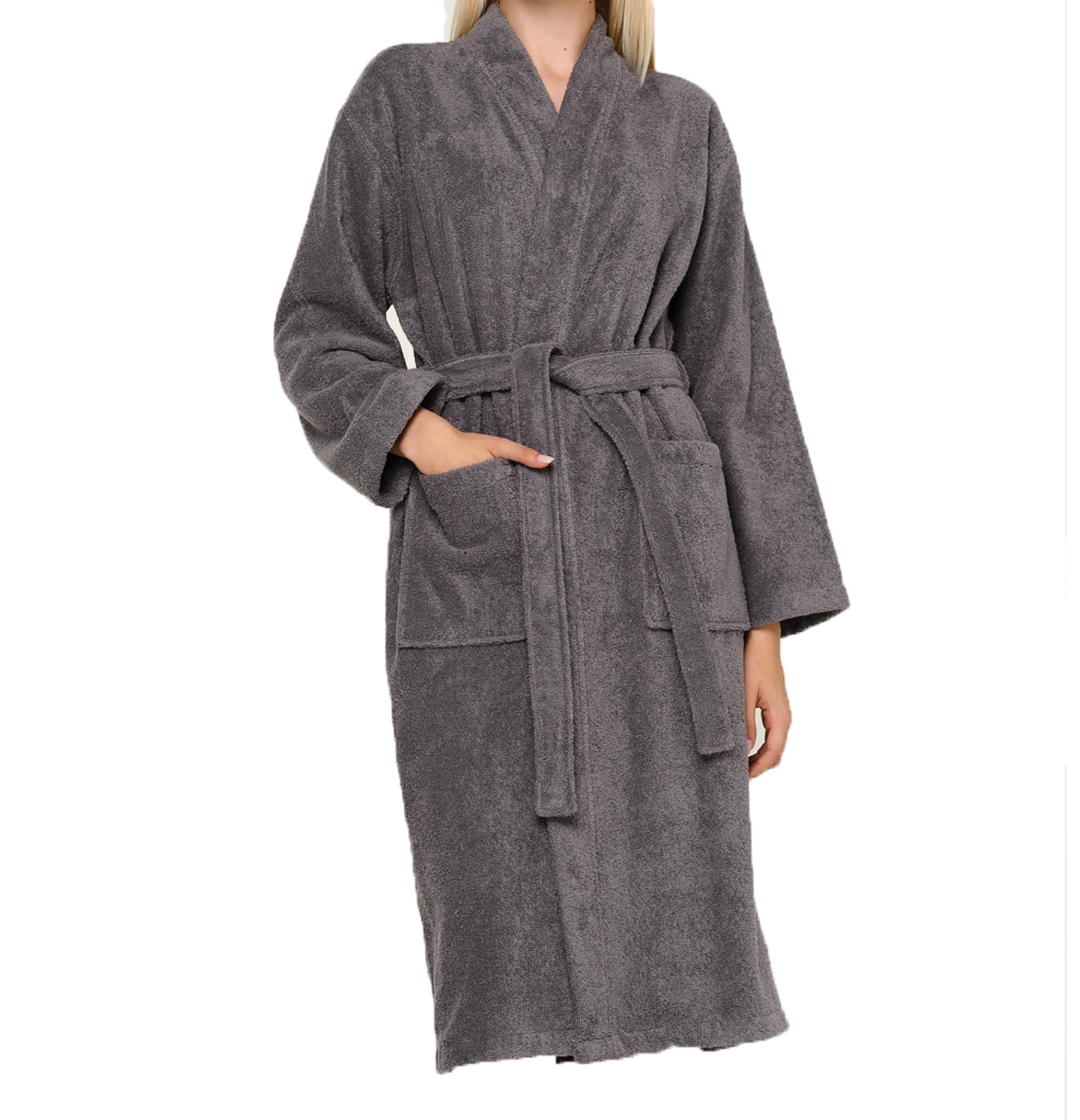 Wholesale Turkish Cotton Terry Kimono Bathrobe