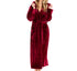 Ultra Soft Plush Hooded Women's Robe