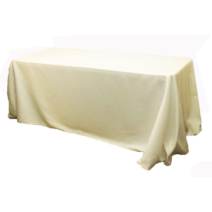 Wholesale 90"x156" Rectangular Oblong Polyester Tablecloth