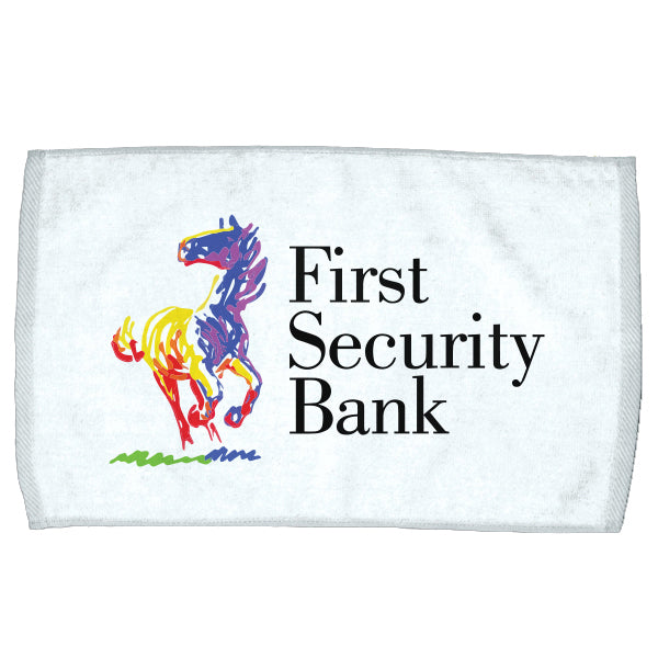 Wholesale Logo Printed Velour Fingertip Sport Towel