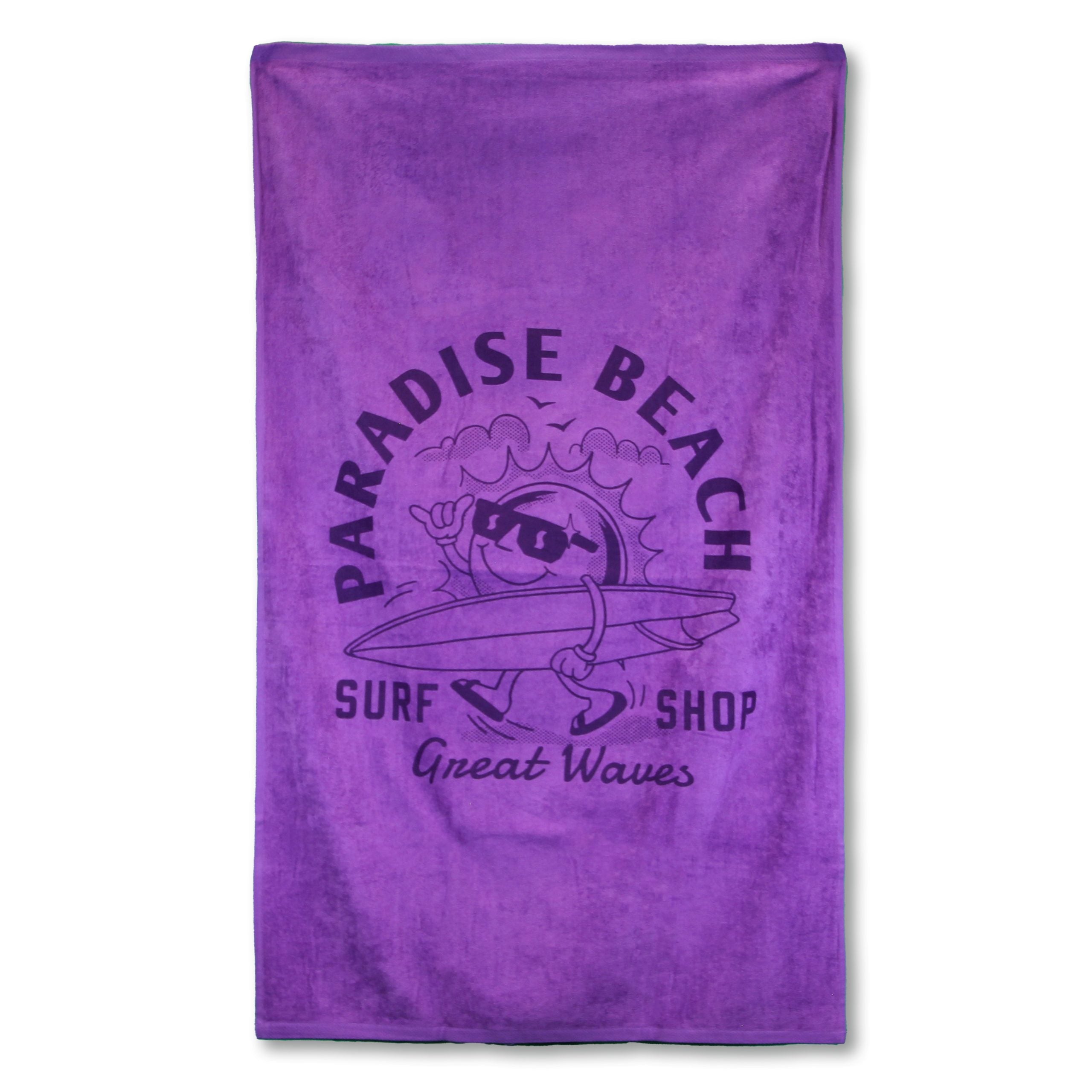 Wholesale Promotional Diamond Collection Colored Beach Towel
