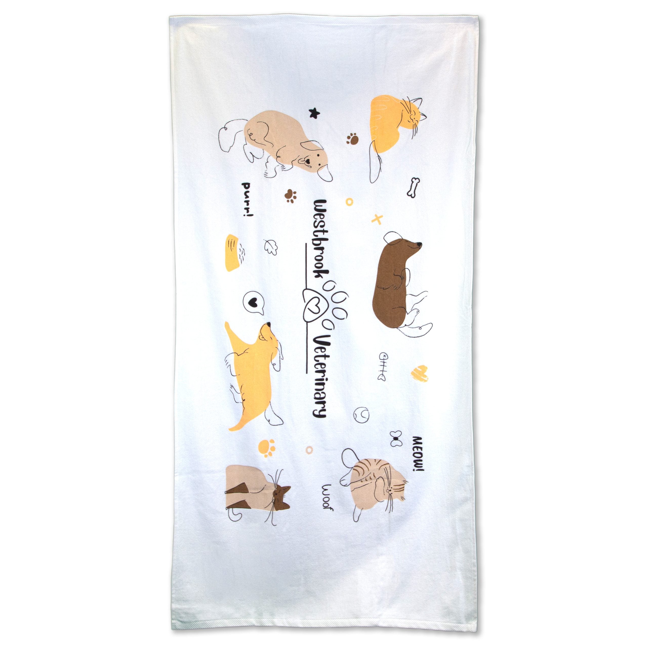 Bulk Premium Platinum Collection Beach Towel