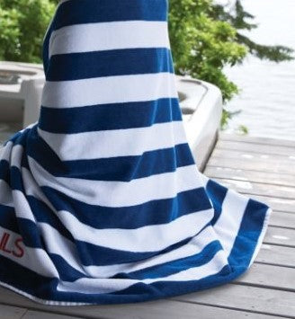 Wholesale Logo Printed Midweight Cabana Beach Towel