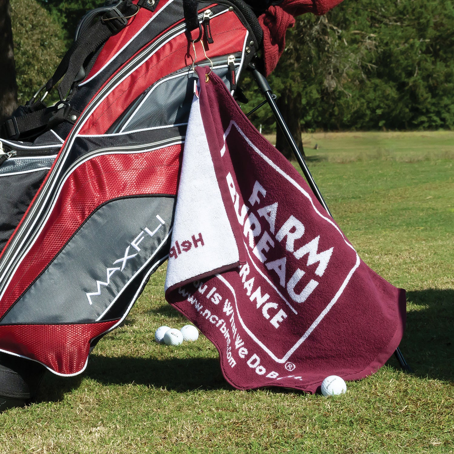 Wholesale Premium Custom Jacquard Woven Golf Towel