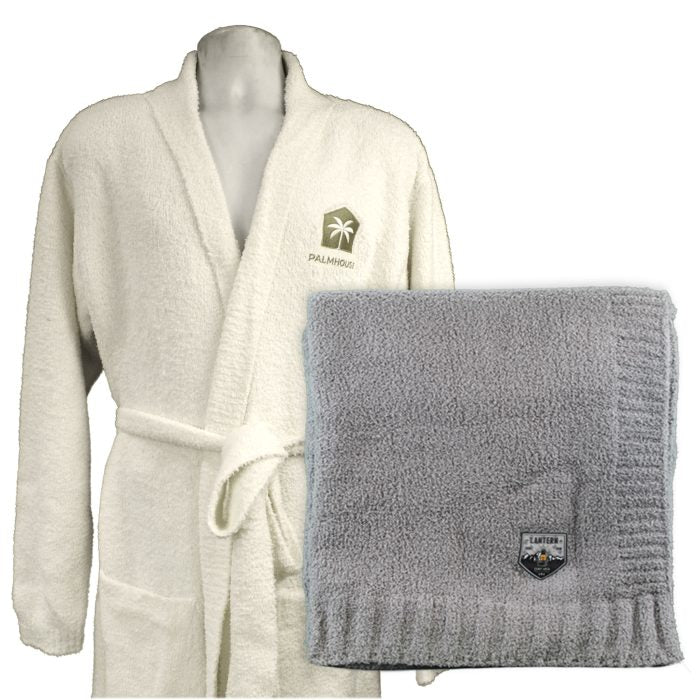 Wholesale Branded Cloud Nine Soft Throw & Robe Kit