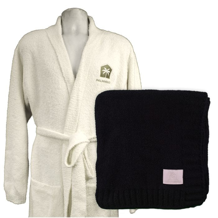 Wholesale Branded Cloud Nine Soft Throw & Robe Kit
