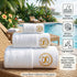 Luxury Hotel & Spa White Towels – 100% Cotton Bath, Hand & Face Towels