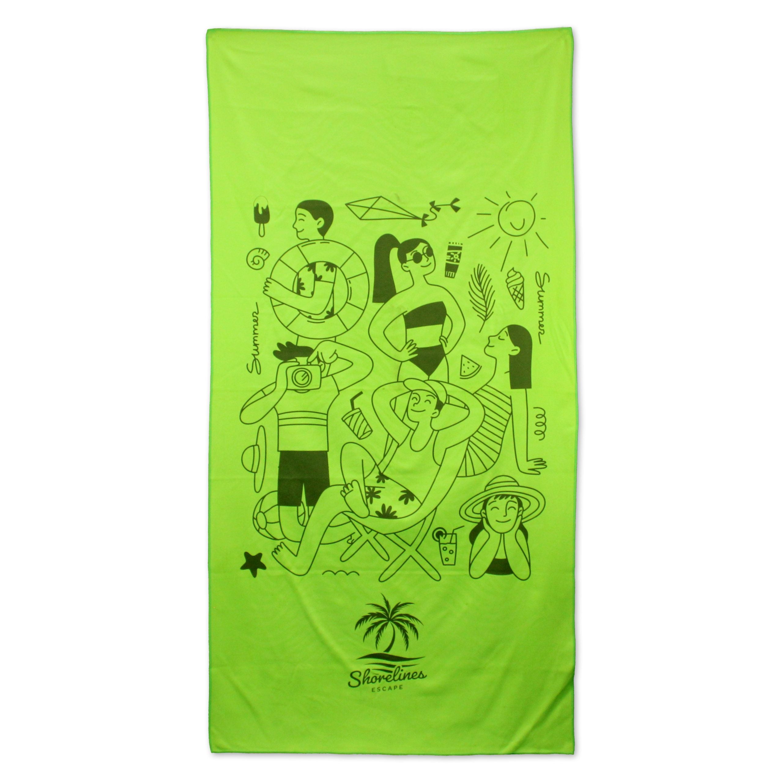 Wholesale Customized Microsuede Beach Towel