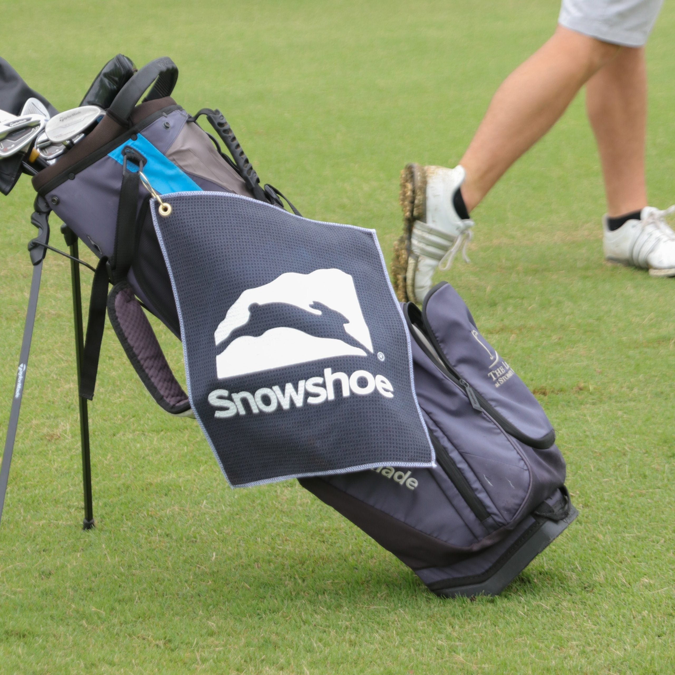 Bulk Personalized Custom Microfiber Waffle Small Golf Towel