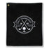 Bulk Personalized Custom Microfiber Waffle Small Golf Towel