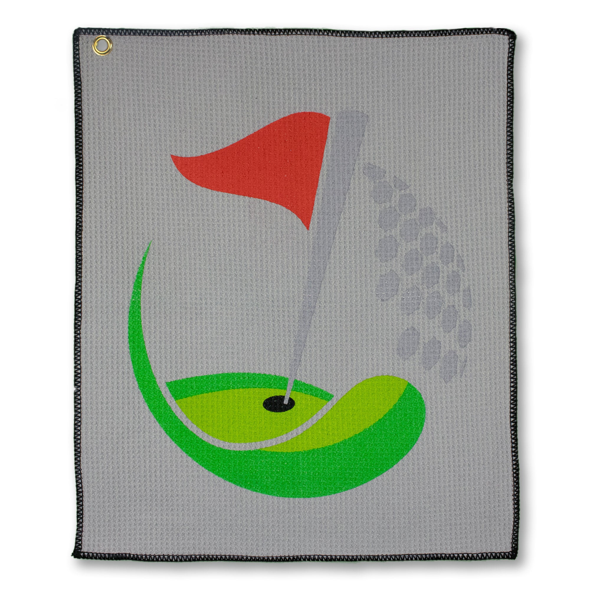 Bulk Personalized Custom Microfiber Waffle Small Golf Towel