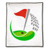 Bulk Personalized Custom Microfiber Waffle Small Golf Towel