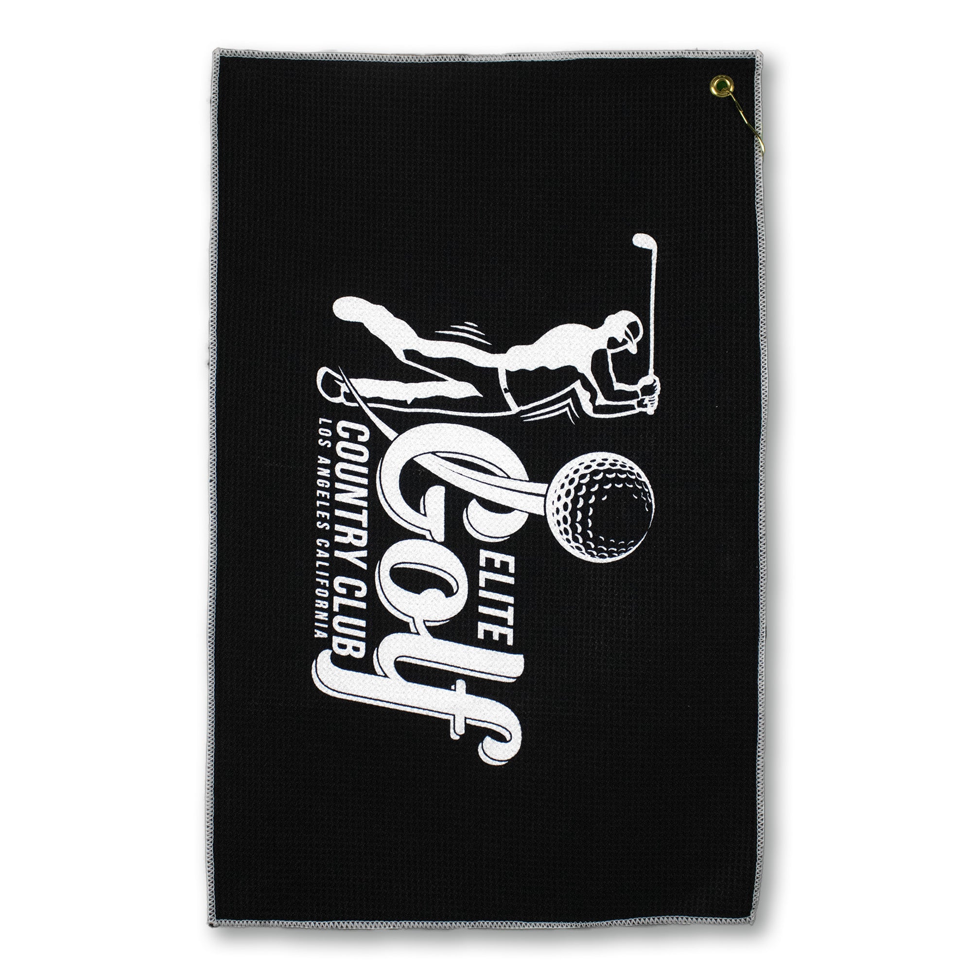 Wholesale Premium Embroidered Microfiber Waffle Golf Towels