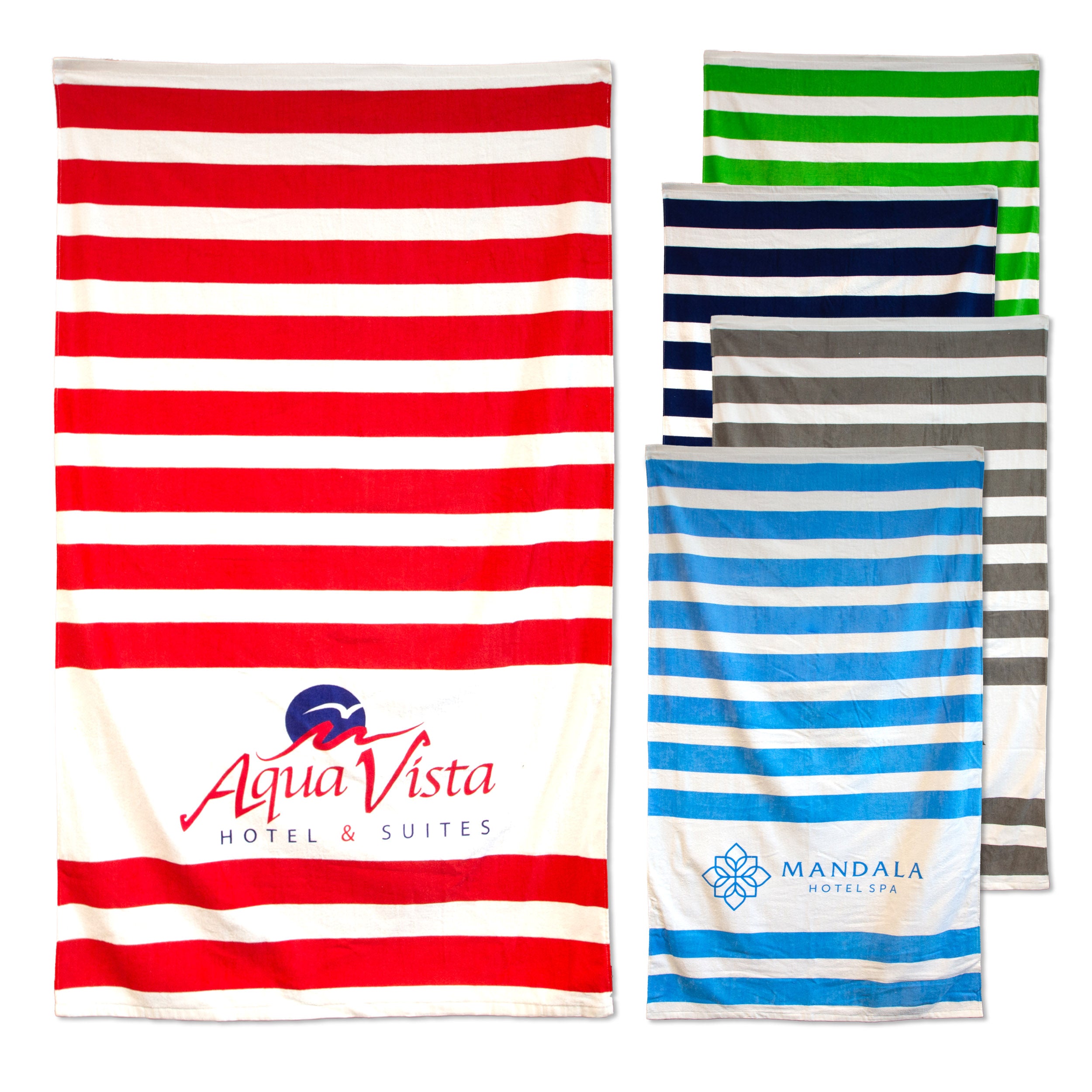 Wholesale Premium Sandbar Stripe Beach Towel