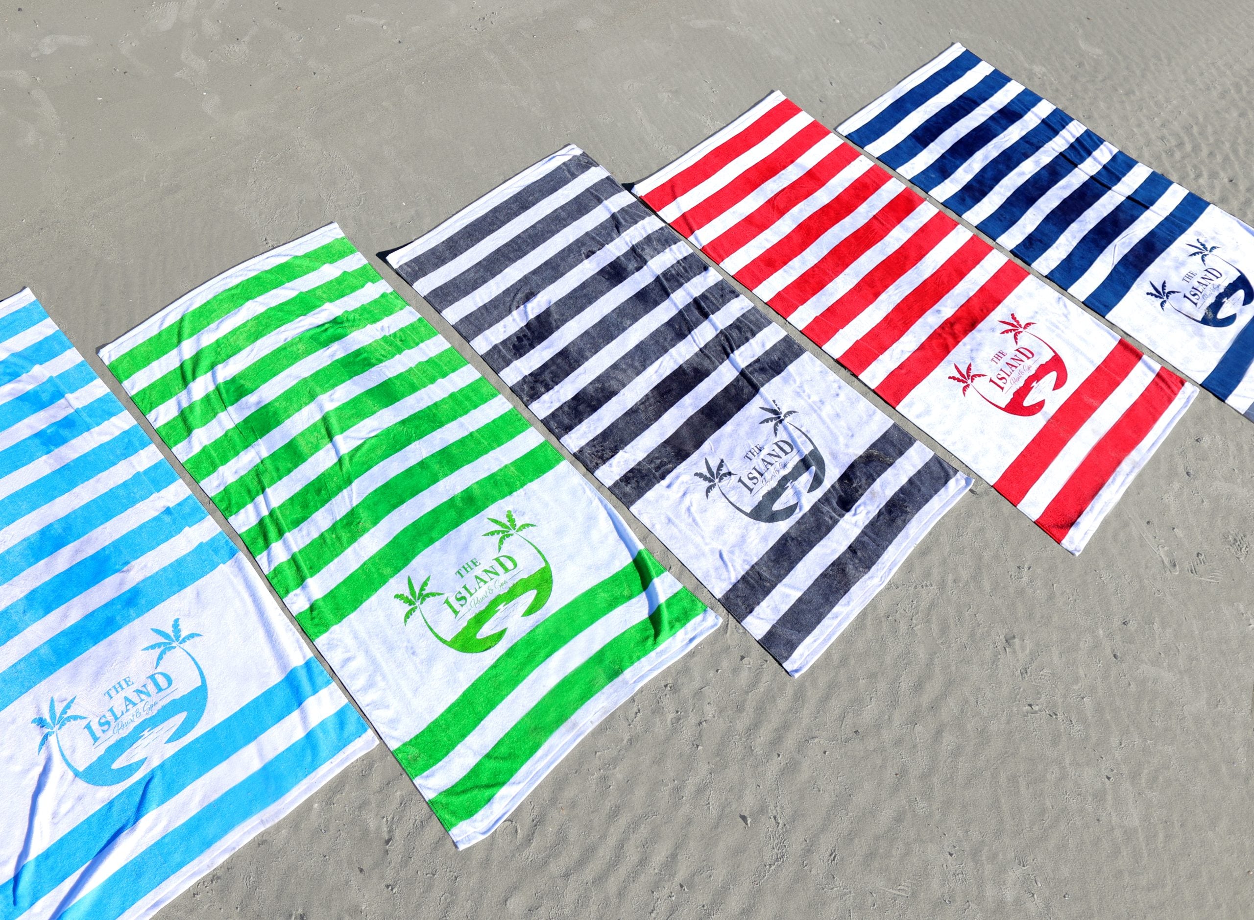 Wholesale Premium Sandbar Stripe Beach Towel