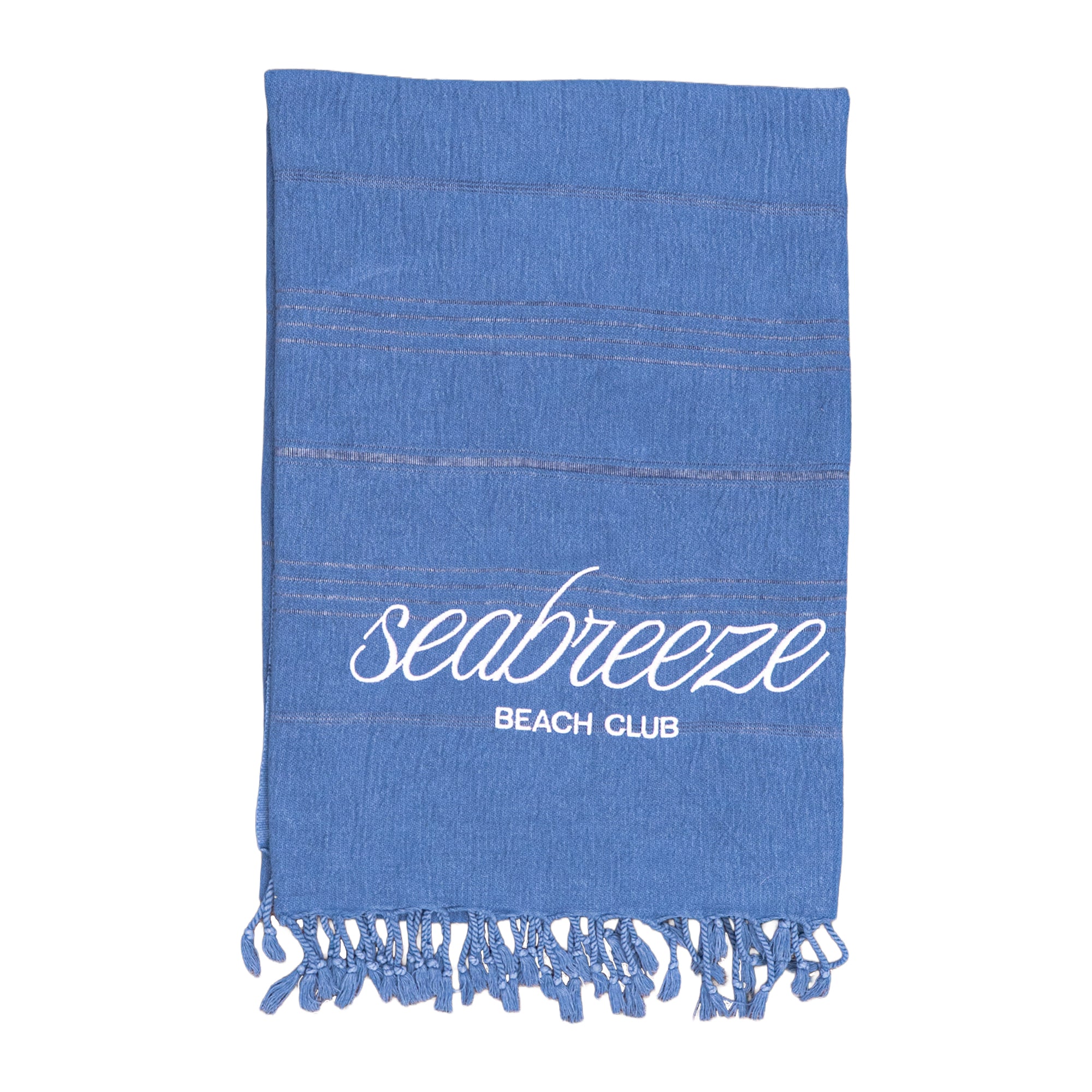 Wholesale Logo Printed Stone Washed Demin Peshtemal Towel