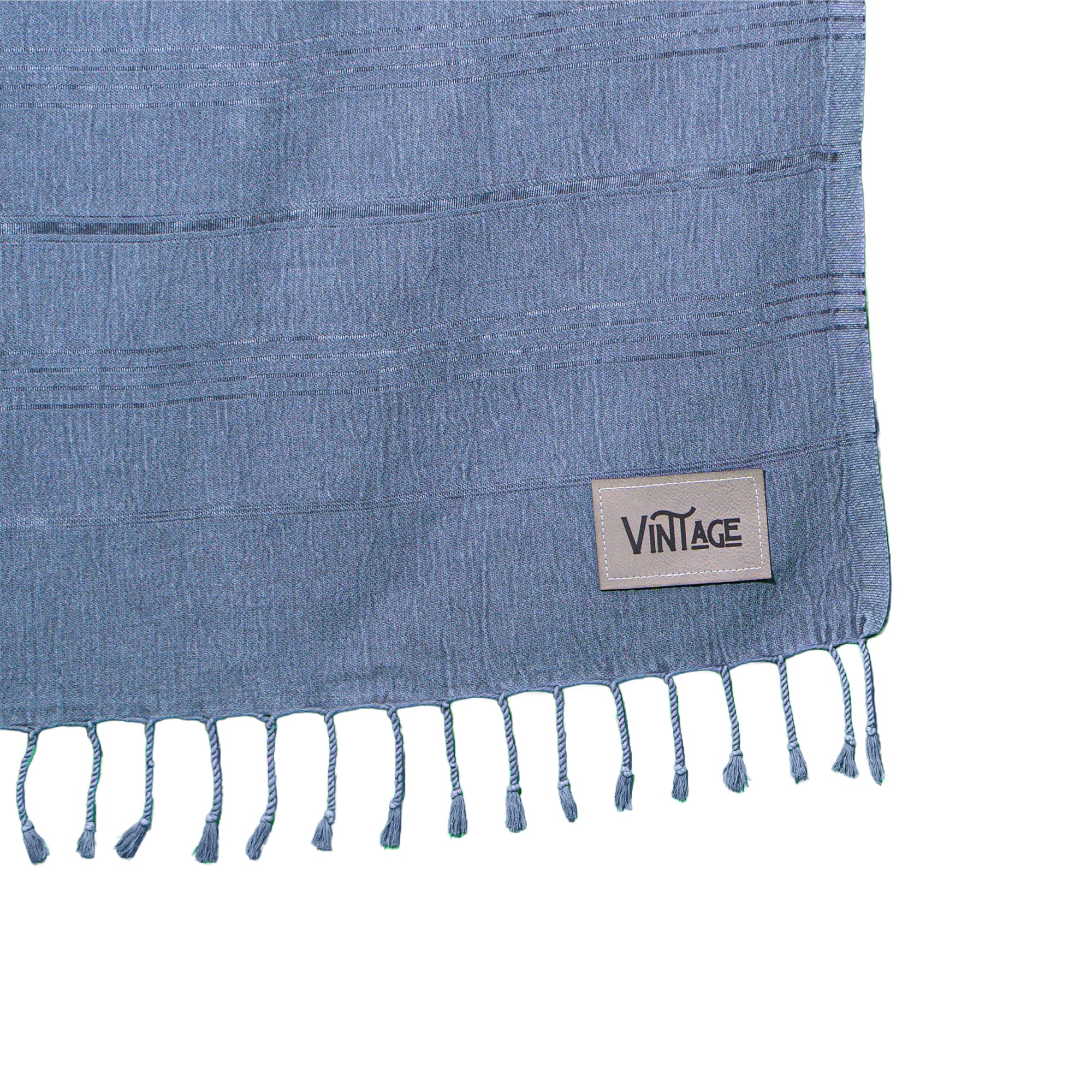 Wholesale Logo Printed Stone Washed Demin Peshtemal Towel