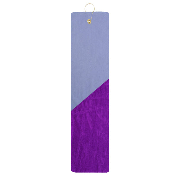 Bulk Personalized Embroidered Two Tone Midweight Golf Towel
