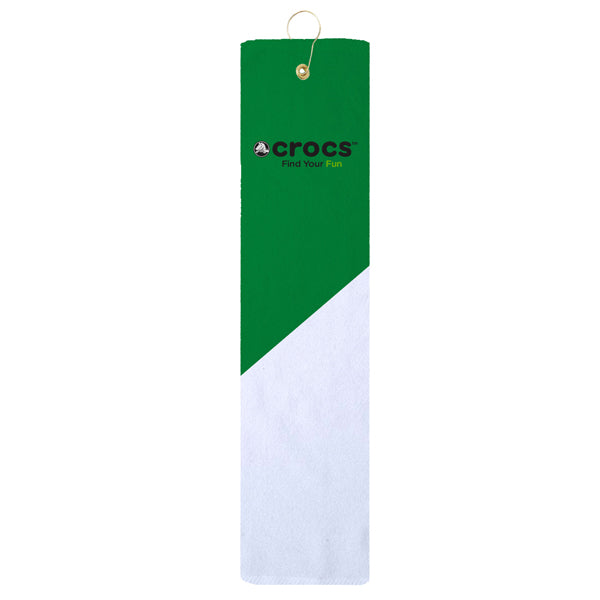 Wholesale Premium Promotional Two Tone Heavyweight Golf Towel