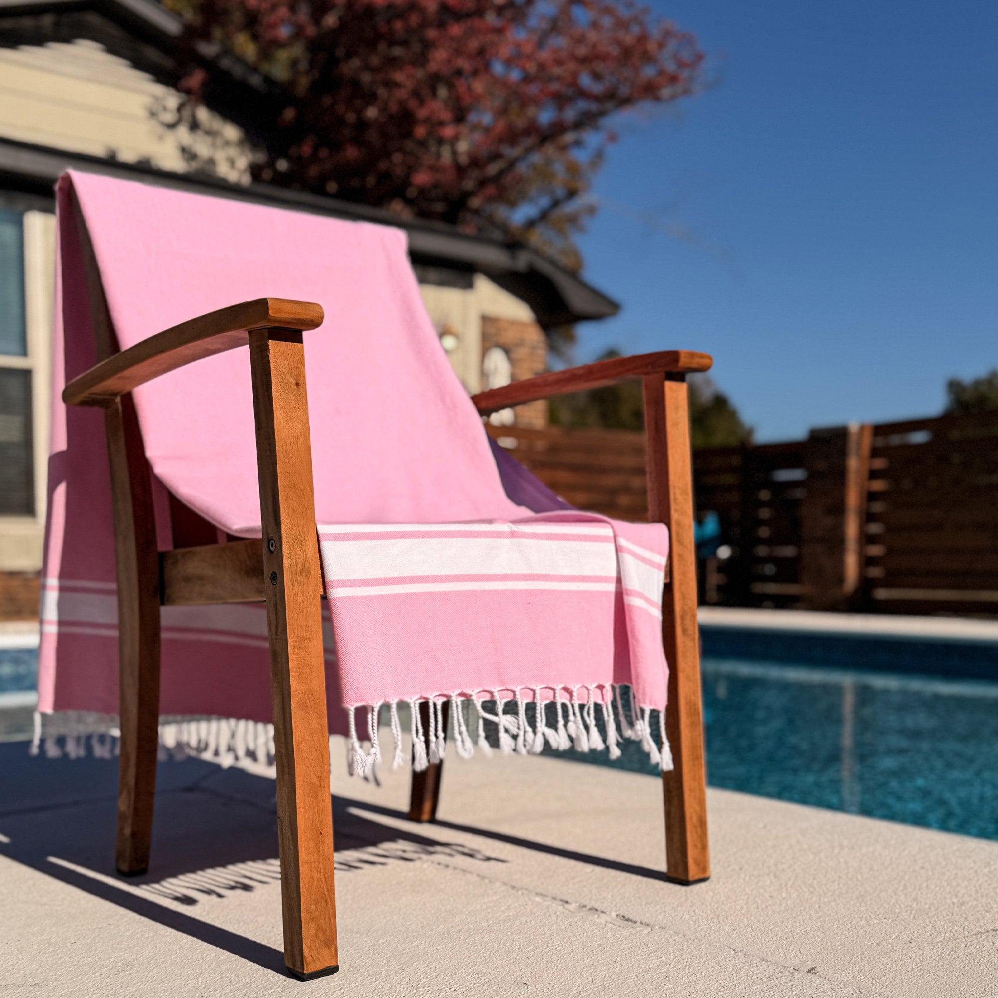 Wholesale Logo Printed  Boardwalk Collection Peshtemal Beach Towel