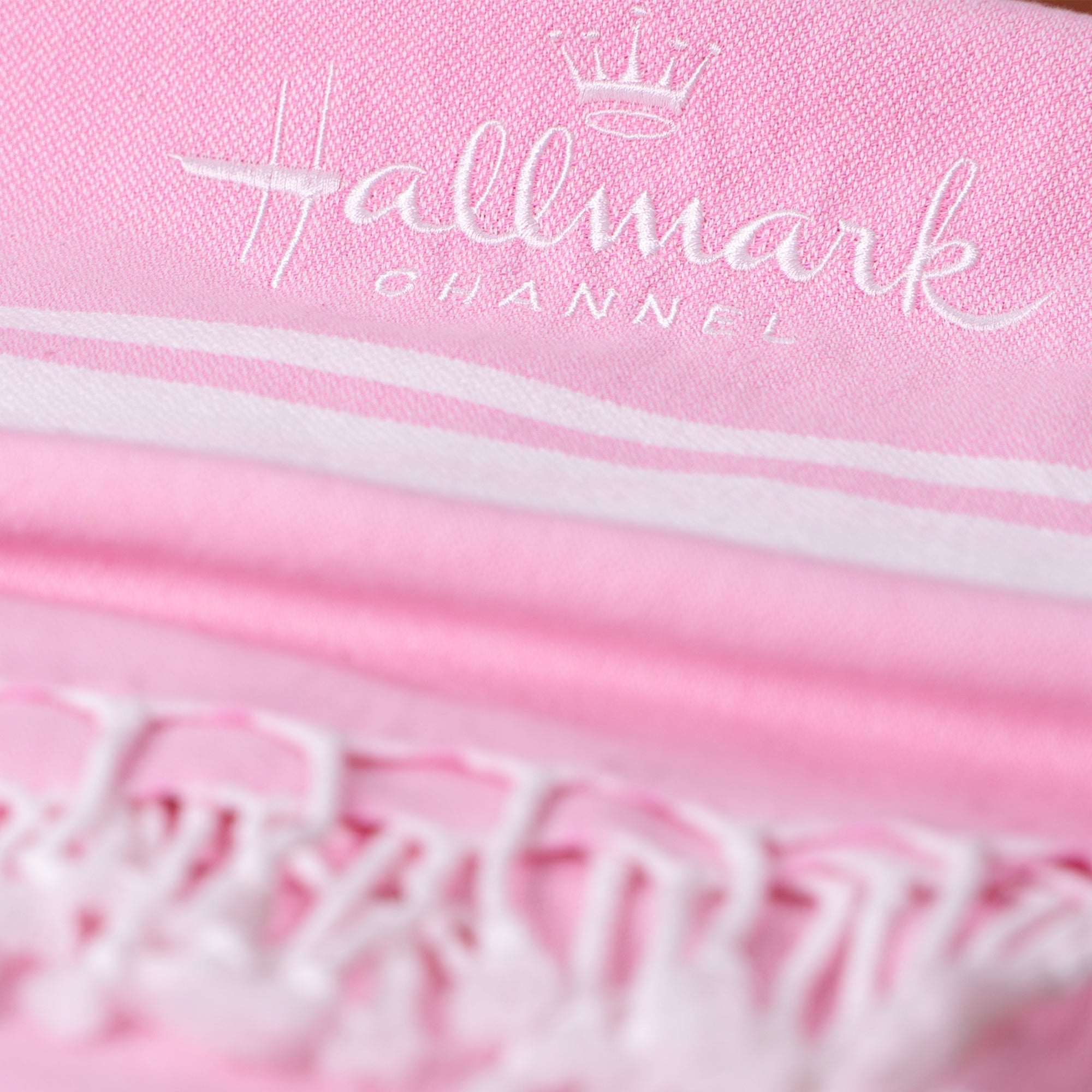 Wholesale Logo Printed  Boardwalk Collection Peshtemal Beach Towel