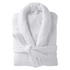 Luxe Shawl Collar Cotton Hotel Spa Velour Waffle Terry Bathrobe Long Length