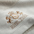 RoyalComfort Luxury 100% Cotton Custom Logo Embroidered Hotel Face Hand Bath Towel Set