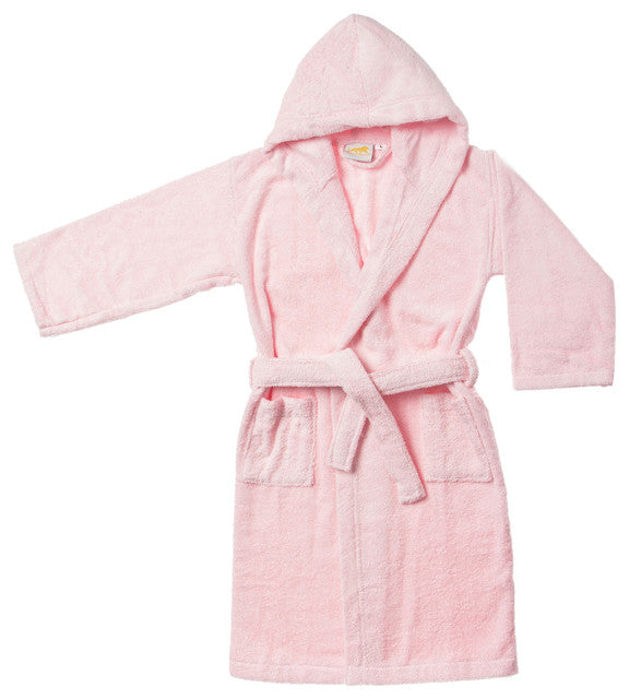 Mini 100% Cotton Terry Kids Spa Robe Custom Design Kimono Bathrobe for Children