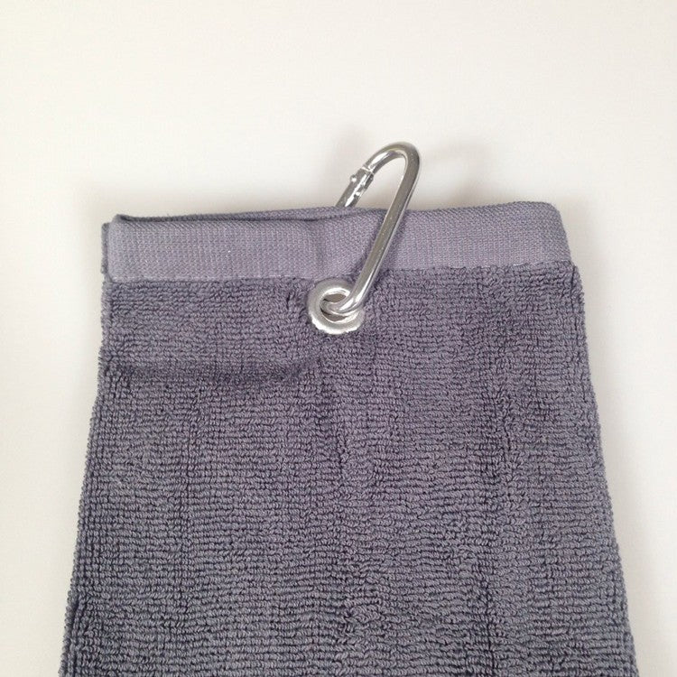 ProSwing Custom Mini Golf Towel with Eyelet & Clip