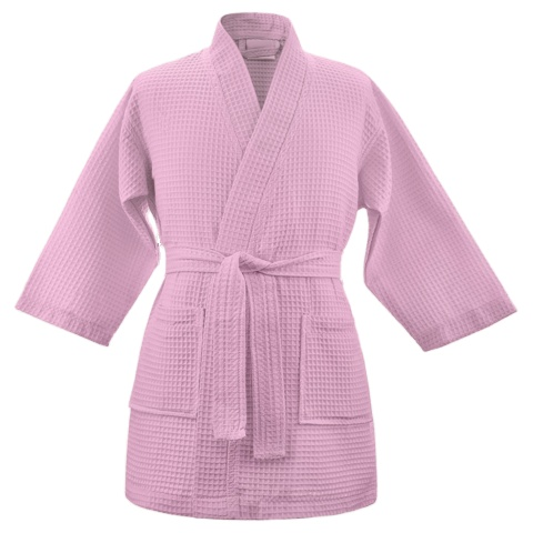 Mini 100% Cotton Terry Kids Spa Robe Custom Design Kimono Bathrobe for Children
