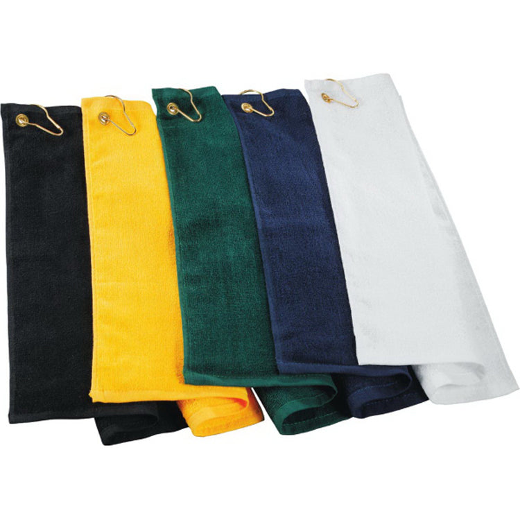 ProSwing Custom Mini Golf Towel with Eyelet & Clip