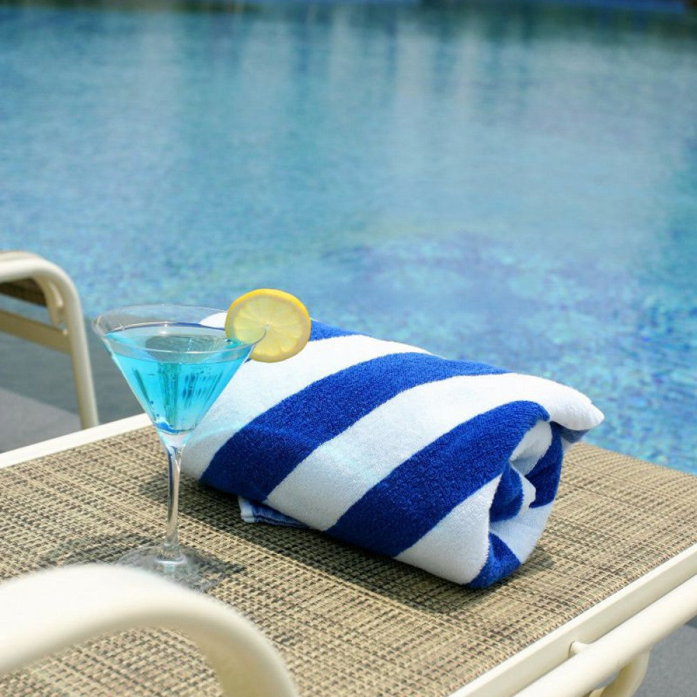 OceanBreeze Premium Custom 100% Cotton Foldable Soft Sand Free Travel Beach Towel