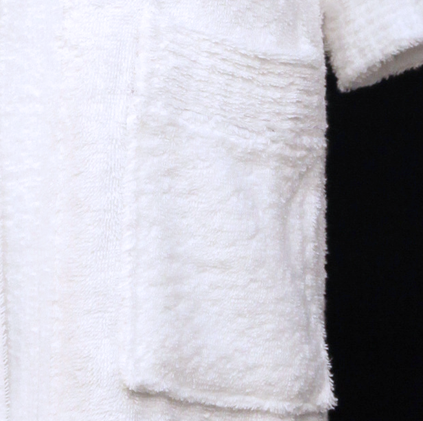 Velora Velour Cotton Hotel Spa Hooded Bathrobe Custom Logo Robe