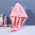 FreshFlow Soft Microfiber Hair Drying Turban Towel Ultra Absorbent Quick Dry Salon Towel