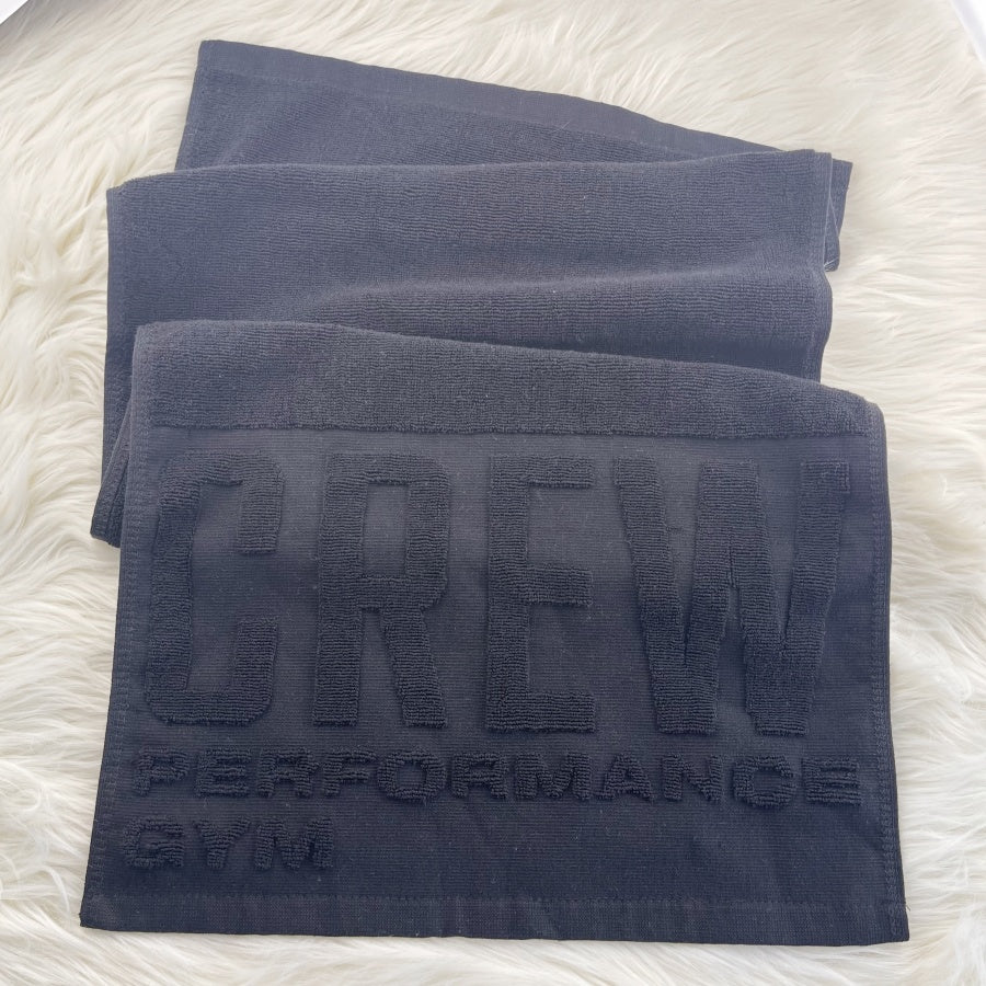 ActiveFlex Custom Logo Jacquard Terry Cotton Super Soft Quick Dry Sports & Gym Towel