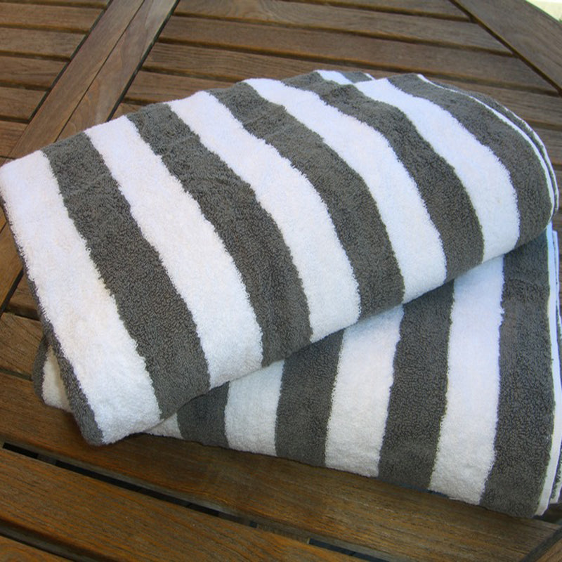 OceanBreeze Premium Custom 100% Cotton Foldable Soft Sand Free Travel Beach Towel