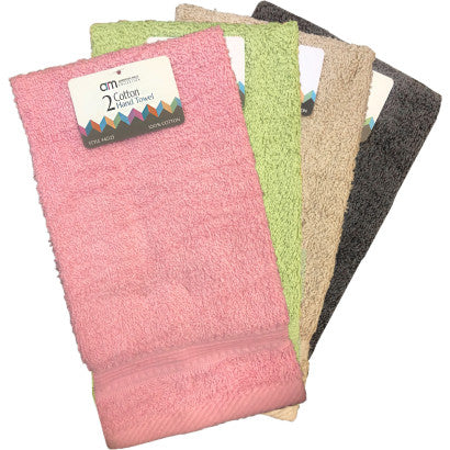 Wholesale 12" x 20" ultra soft hand towels (108 pairs)