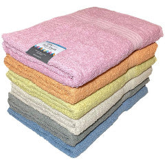 Wholesale 27" x 54" pastel shades Bath Towel