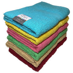 Wholesale Bath Towel Vivid assorted colors.