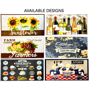 Wholesale Printed Kitchen Mat Assorted designs