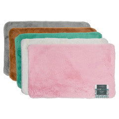 Wholesale Super Soft fur assorted color Bath Mat