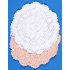 Wholesale 10" Lace in White & Beige doiles